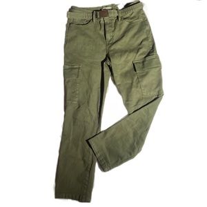 Good American good legs crop cargo pants
